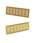 Afbeeldingen van Renson ventilatiestrip, 1000 x 100 mm, inbouw, naturel, aluminium