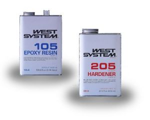 Afbeeldingen van West system epoxy 105 h205, 1.2 kilo