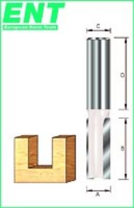 Afbeeldingen van ENT Groeffrees HW kop- flanksnijdend, schacht 8 mm 10399 16 x 38 x 70mm