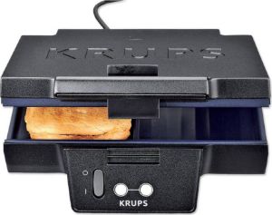 Afbeeldingen van Krups tosti ijzer zwart fdk452 850W