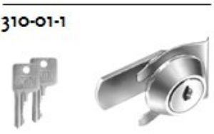 Afbeeldingen van Dom automaten cilinder 310-01-1 clipbevestiging