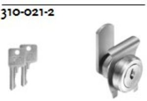 Afbeeldingen van Dom automaten cilinder 310-021-2 clipbevestiging