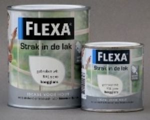 Afbeeldingen van Flexa hoogglanslak wit        750ml