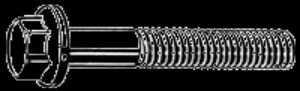 Afbeeldingen van Flensbout zeskant ev 10.9    m12x25