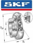 Afbeeldingen van Skf y-kogellager inwendig yet 204