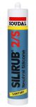 Afbeeldingen van Soudal Silicone Silirub 2S grijs 310ml