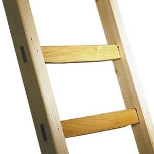 Afbeeldingen van Bouwladder hout 16 sports 4.2 mtr.