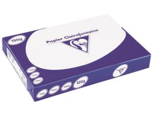 Afbeeldingen van Clairefontaine kopieerpapier 250vel a4 160gram wit, 2618 