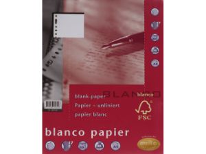 Afbeeldingen van Multo interieurpapier 17rings a5 blanco 80gram 50vel, 7310950 