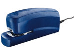 Afbeeldingen van Leitz nietmachine blauw 24/6+26/6 elektrisch inleg 10-20mm, 55330035 