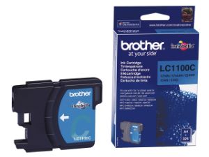 Afbeeldingen van Brother inktcartridge blauw , lc-1100c 