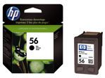 Afbeeldingen van HP inktcartridge zwart 56 , c6656ae 