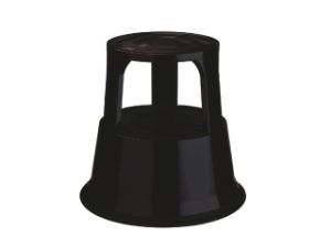 Afbeeldingen van Desq opstapkruk roll-a-step 42cm metaal zwart, 60065.09 