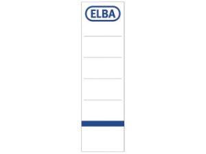 Afbeeldingen van Elba rugetiket rado wit 190x54mm insteekkaart, 400039636 