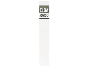 Afbeeldingen van Elba rugetiket rado wit 159x24mm , 100420961 