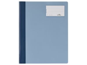 Afbeeldingen van Durable snelhechter, a4, 250006, etiketvenster, pvc, blauw