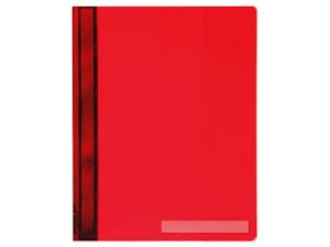 Afbeeldingen van Durable snelhechter, a4, 251003, extra breed, pvc, rood