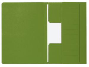 Afbeeldingen van Dossiermap Jalema Mammoet folio 3 kleppen 270gr groen