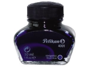 Afbeeldingen van Pelikan vulpeninkt 4001, 30 ml,  301051, briljant zwart