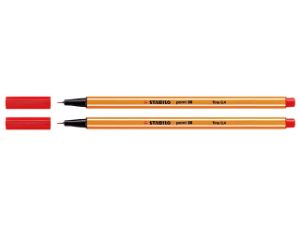 Afbeeldingen van Stabilo fineliner point, 88/40, rood