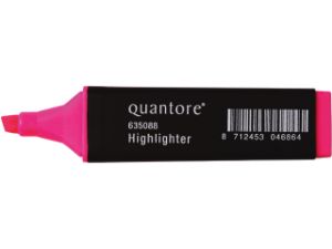 Afbeeldingen van Quantore markeerstift, hy101402pink, roze