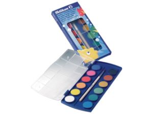 Afbeeldingen van Pelikan verfdoos, 12 kleuren, 721324, assortiment