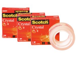 Afbeeldingen van 3M scotch plakband, 19 mm, 10 meter, 6001910, crystal clear