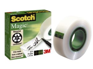 Afbeeldingen van 3M scotch plakband, 19 mm, 33 meter, 8101933, magic onzichtbaar