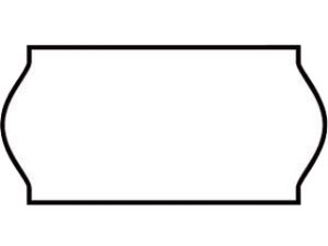 Afbeeldingen van Open-Data prijsetiket c6, 2612210, permanent, wit