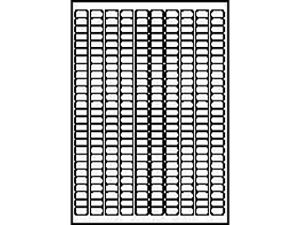 Afbeeldingen van Avery etiket, 17.8 x 10 mm, verpakking 6750 stuks, l4730rev-25