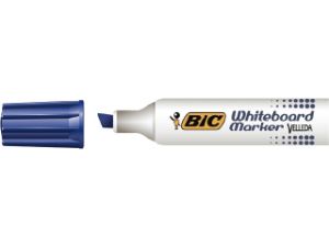 Afbeeldingen van Bic viltstift, 3 - 6 mm, 1781, whiteboard, schuin, 1199178106, blauw