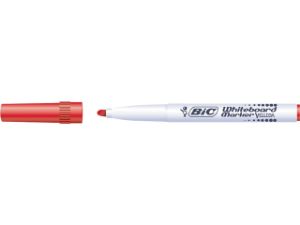 Afbeeldingen van Bic viltstift whiteboard, 1.4 mm, 1741, rond, 1199174103, rood