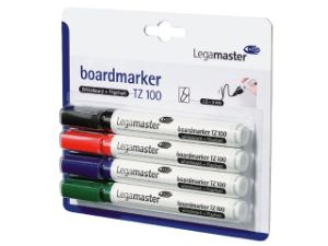 Afbeeldingen van Legamaster whiteboard viltstift, 2 mm, tz100, rond, assorti, 7-110594-4