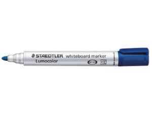 Afbeeldingen van Staedtler viltstift whiteboard, 2 mm, rond, 351-3, blauw