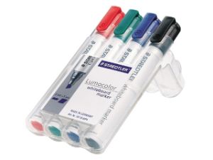 Afbeeldingen van Staedtler viltstift whiteboard, 2 mm, rond, assorti, 351 wp4