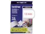 Afbeeldingen van Brother labeltape, 12 mm x 8 meter, tze-232, wit/rood