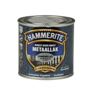 Afbeeldingen van Hammerite hamerslag, 750 ml, zilver grijs