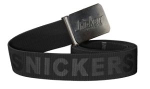 Afbeeldingen van Snickers Workwear Ergonomische riem 9025 zwart one size