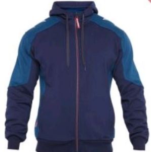 Afbeeldingen van Engel hooded vest galaxy blue/ink