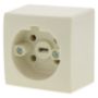 Afbeeldingen van ABL Contactdoos Perilex opbouw wandcontactdoos, 16A, creme