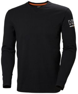 Afbeeldingen van Helly hansen longsleeve kensington zwart