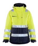 Afbeeldingen van Blåkläder Dames Winterjas High Vis