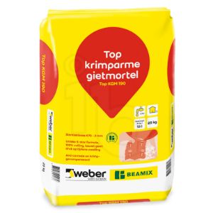 Afbeeldingen van Beamix gietmortel krimparm 25kg