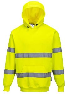 Afbeeldingen van Portwest hooded sweater fluor geel
