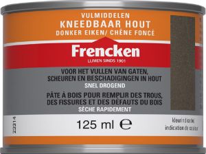 Afbeeldingen van FRENCKEN Kneedbaar hout 125ml donker eiken