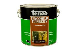 Afbeeldingen van Tenco Tencomild transparant Houtbeschermingsbeits kastanje bruin 2500ml