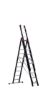 Afbeeldingen van Altrex Aluminium ladder (gecoat) - 3-delig reform Mounter 3x10