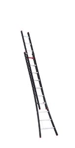 Afbeeldingen van Altrex Aluminium kokerladder (gecoat) - 2-delig opsteek Nevada 2x10