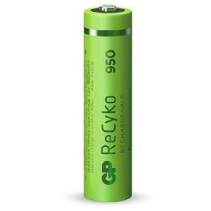 Afbeeldingen van GP Batterij NiMH ReCyko+ 950mah AAA (4)