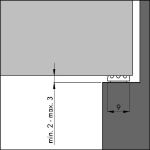 Afbeeldingen van Ellen Tochtband K ZW 7.5 f/nl (KLEINE KIER) Zwart 7,5 meter